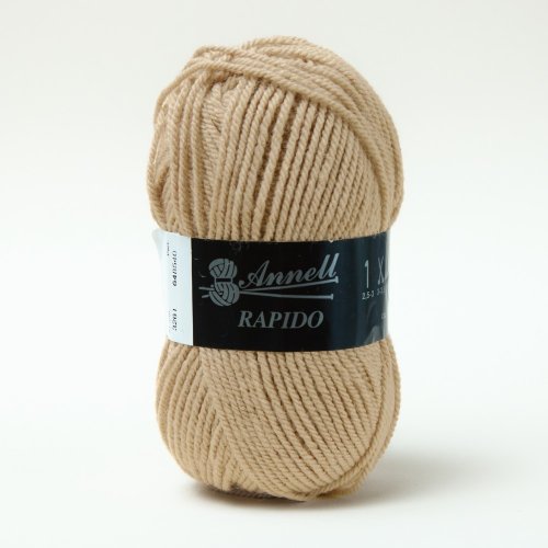 Pelote Rapido beige foncé uni 3261